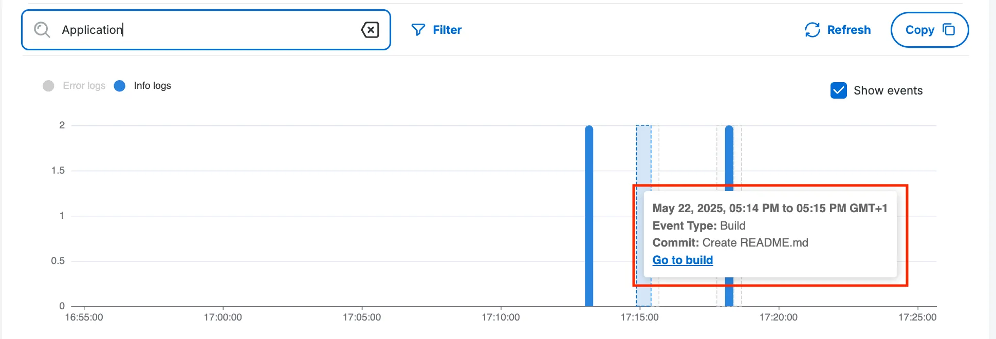 Time-based filtering